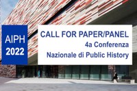 Storia bene comune: Call for Paper/Panel  4a Conferenza Nazionale di Public History a Venezia-Mestre