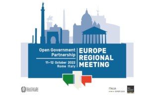 Incontro regionale OGP Europa - Roma, 11-12 ottobre 2022
