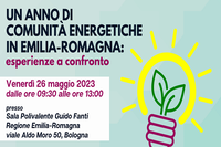 Un anno di comunità energetiche in Emilia-Romagna