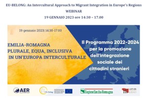 Webinar "Emilia-Romagna: plurale, equa, inclusiva in un'Europa interculturale"