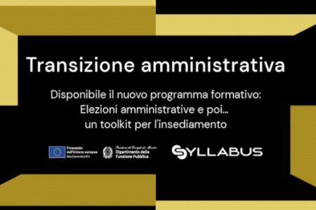 Su Syllabus un nuovo programma formativo per amministratori e funzionari