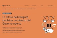 Nuovo programma formativo sulla difesa dell’integrità pubblica disponibile sul Syllabus