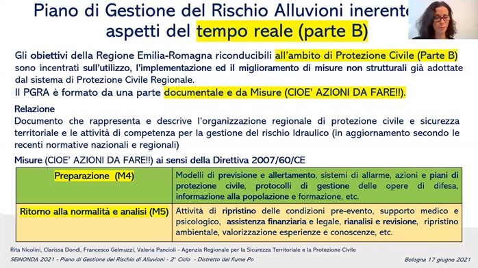 ARSTPC misure di preparazione e alla normalità e analisi Valeria Pancioli